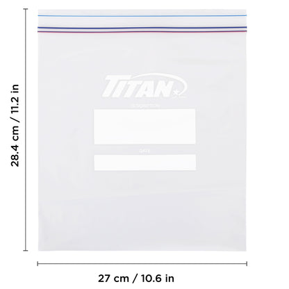 TITAN Large Food Storage Freezer Bags, 320-count - image 2
