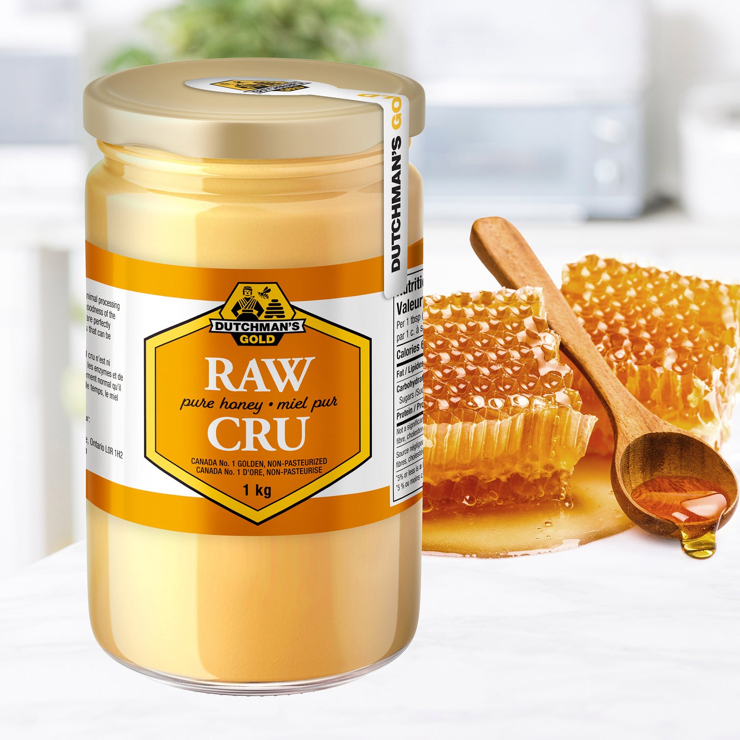 Dutchman's Gold Raw Honey, 2 × 1 kg - image 2