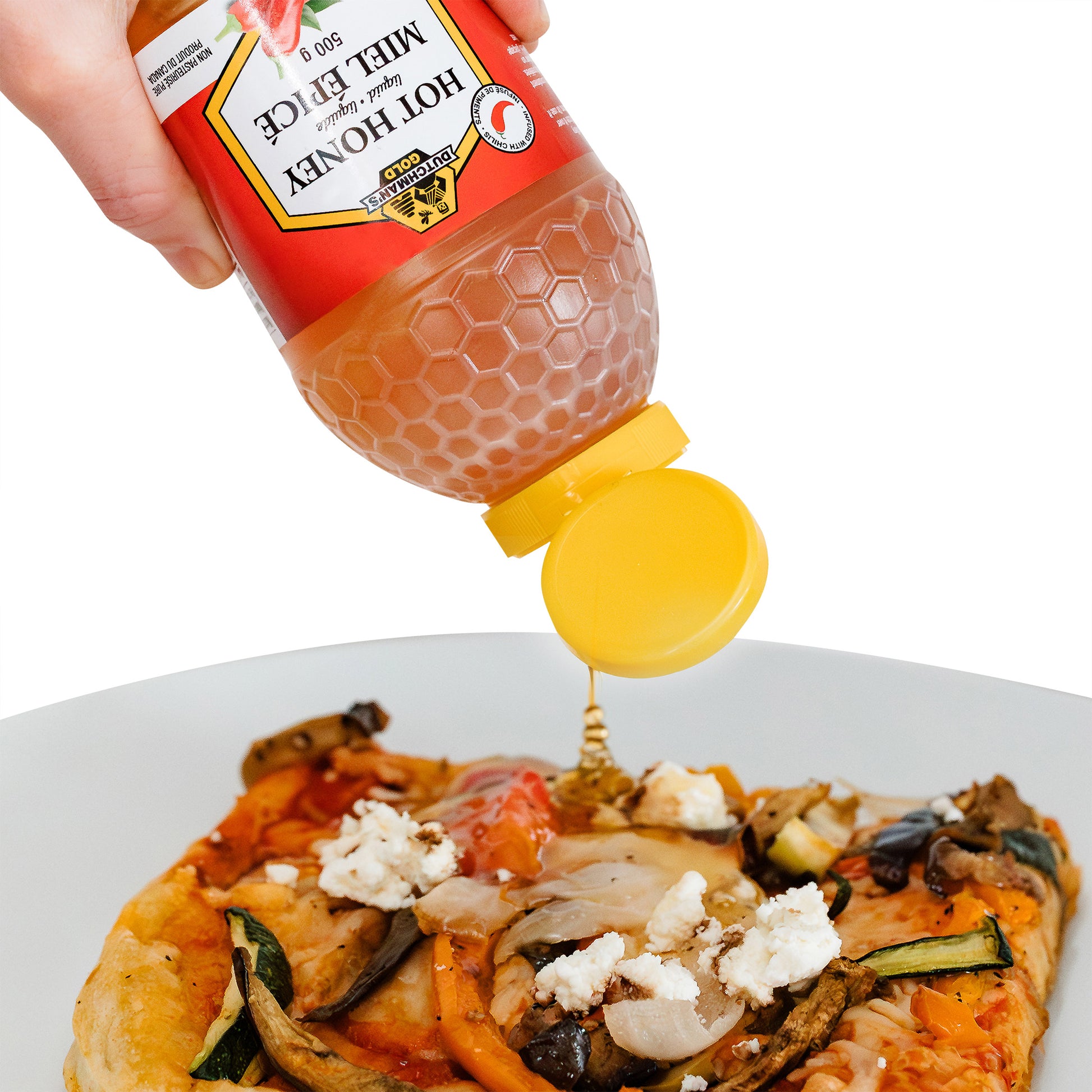 Dutchman's Gold Hot Squeezable Honey, 2 × 500 g - image 3