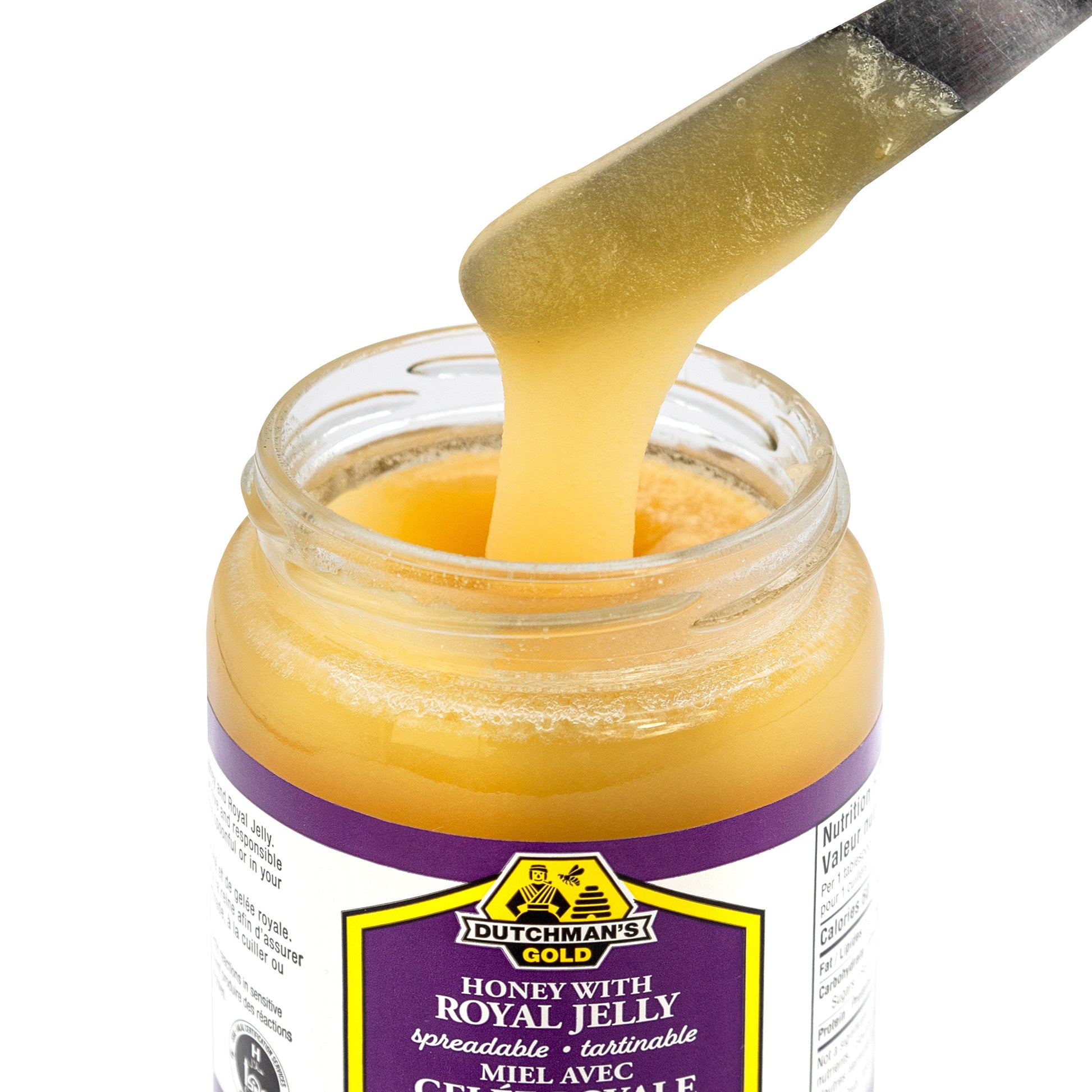 Dutchman's Gold Honey with Royal Jelly, 2 × 500 g - image 3