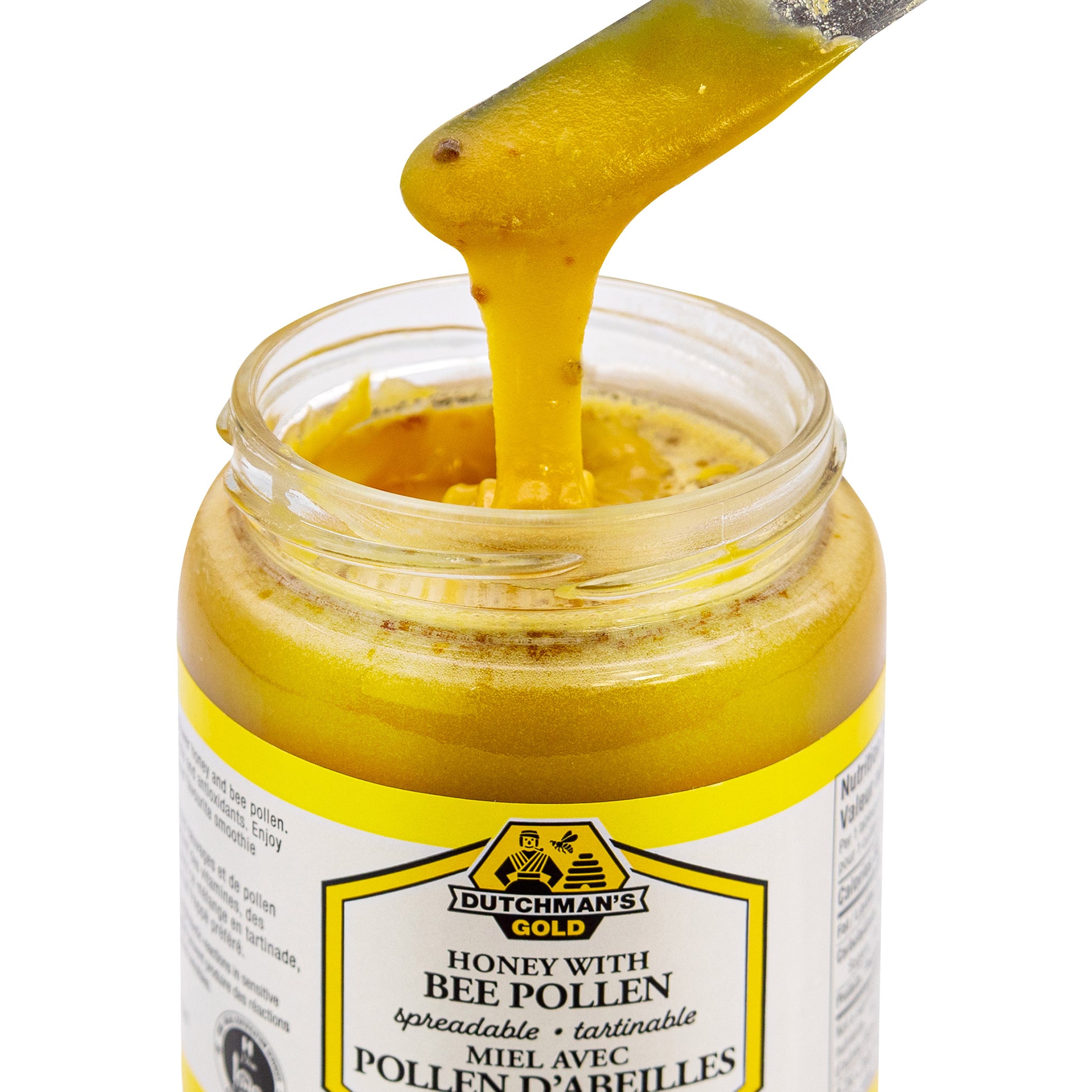 Dutchman's Gold Honey with Bee Pollen, 2 × 500 g - image 2