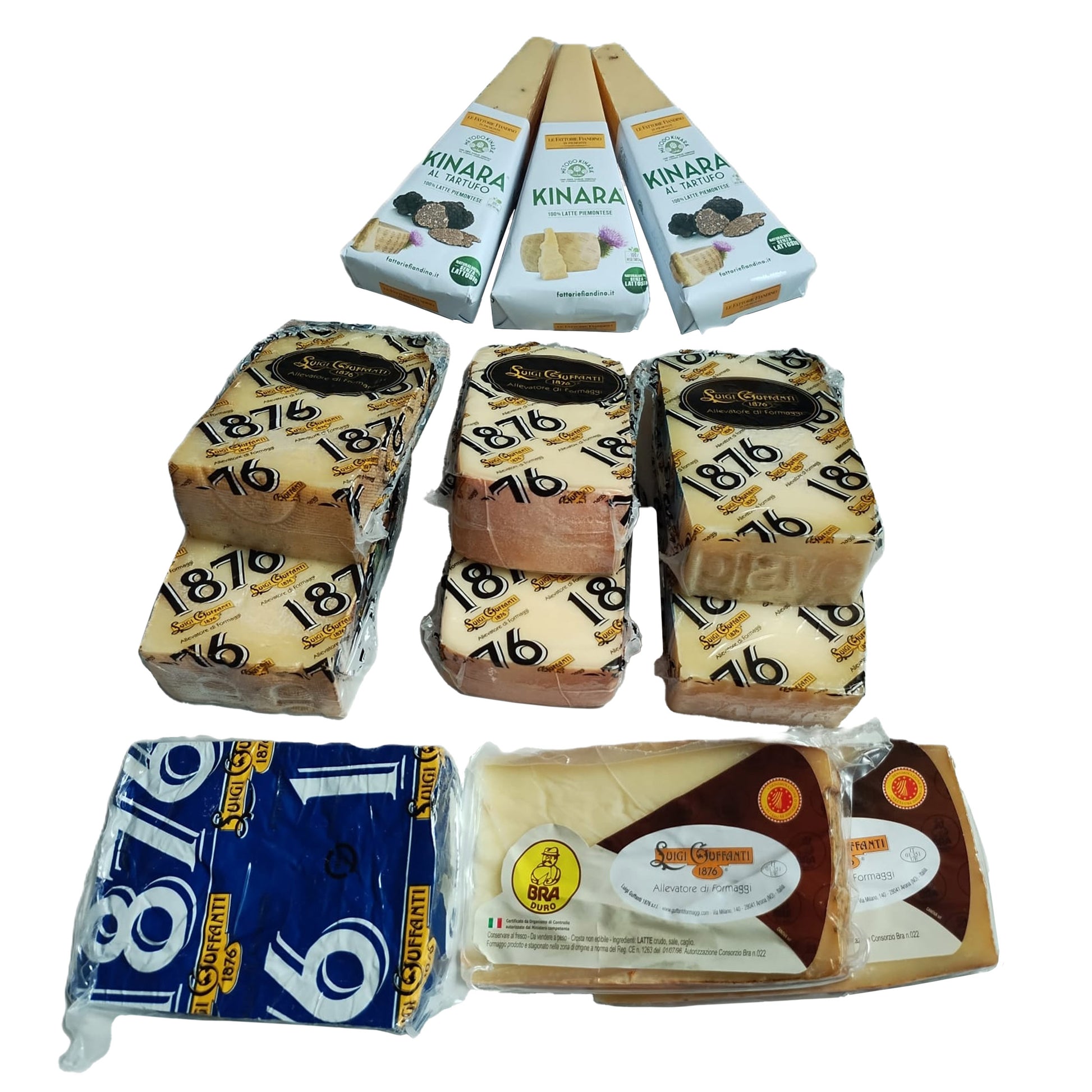 Aged European Cheese Selection, 2.9 kg - image 1