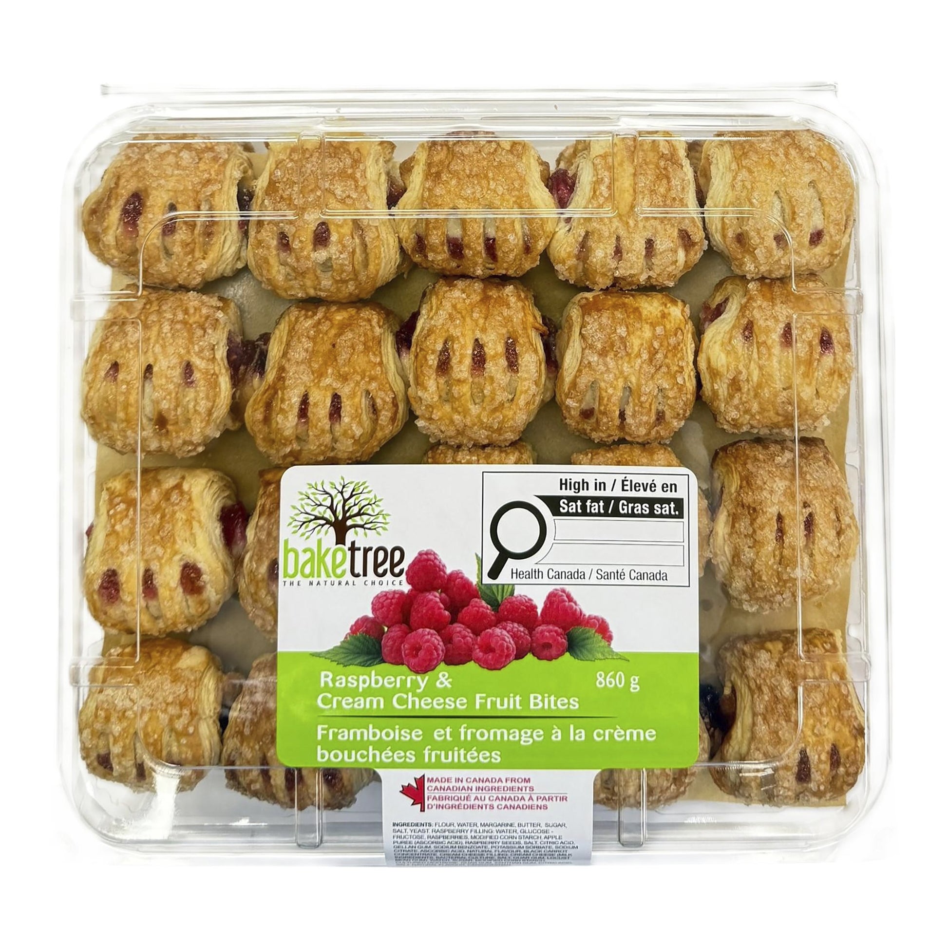 Baketree Raspberry Cream Fruit Bites, 860 g - image 1