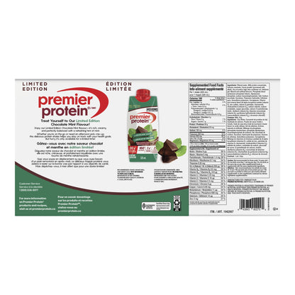 Premier Protein High-protein Chocolate Mint Shake, 18 x 325 mL - image 3