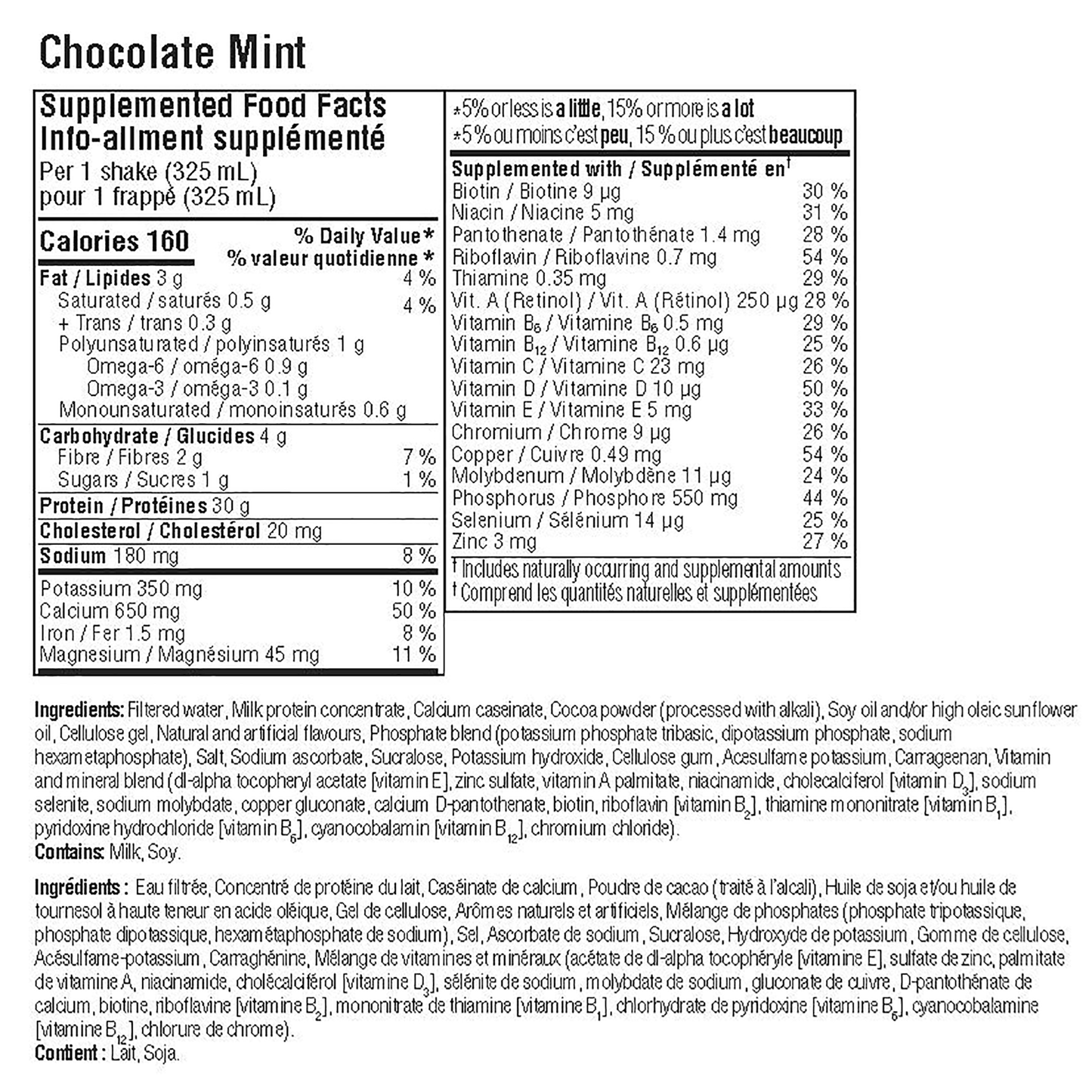 Premier Protein High-protein Chocolate Mint Shake, 18 x 325 mL - image 4