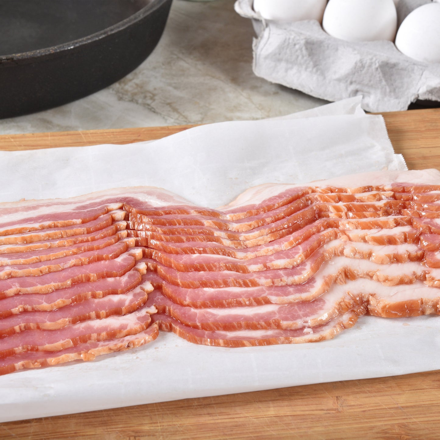 Wild Boar Bacon, 2 × 1 kg - image 2