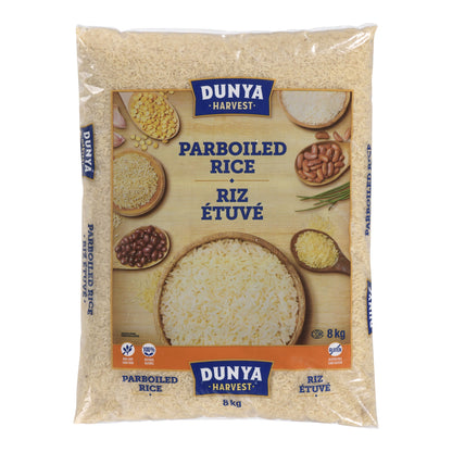 Dunya Harvest Parboiled Rice, 8 kg - image 1