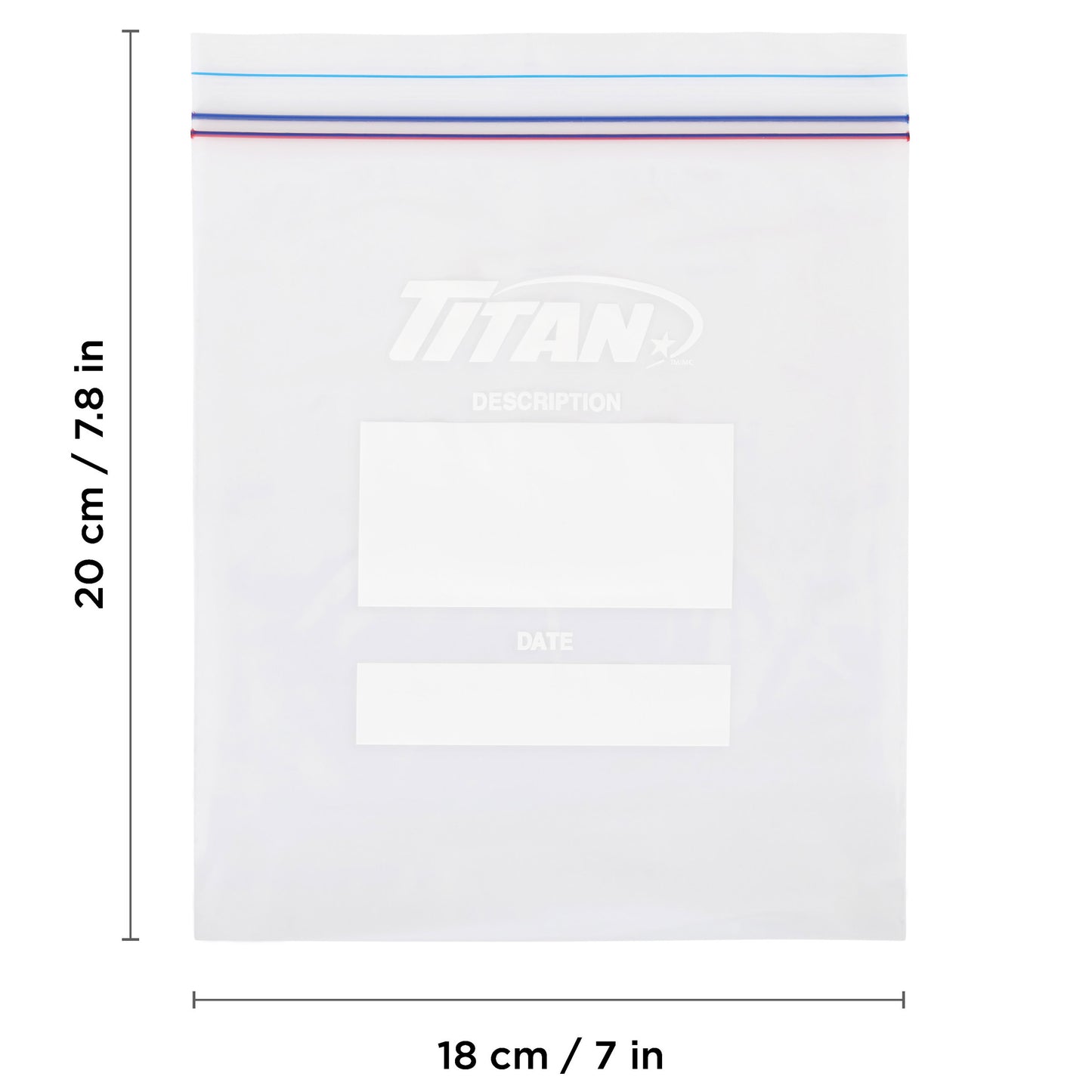 TITAN Medium Food Storage Freezer Bags, 520-count - image 4