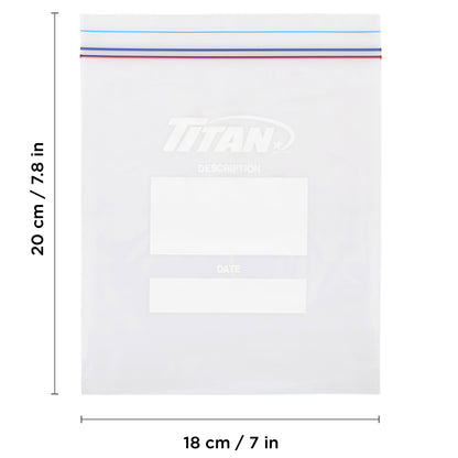 TITAN Medium Food Storage Freezer Bags, 520-count - image 4