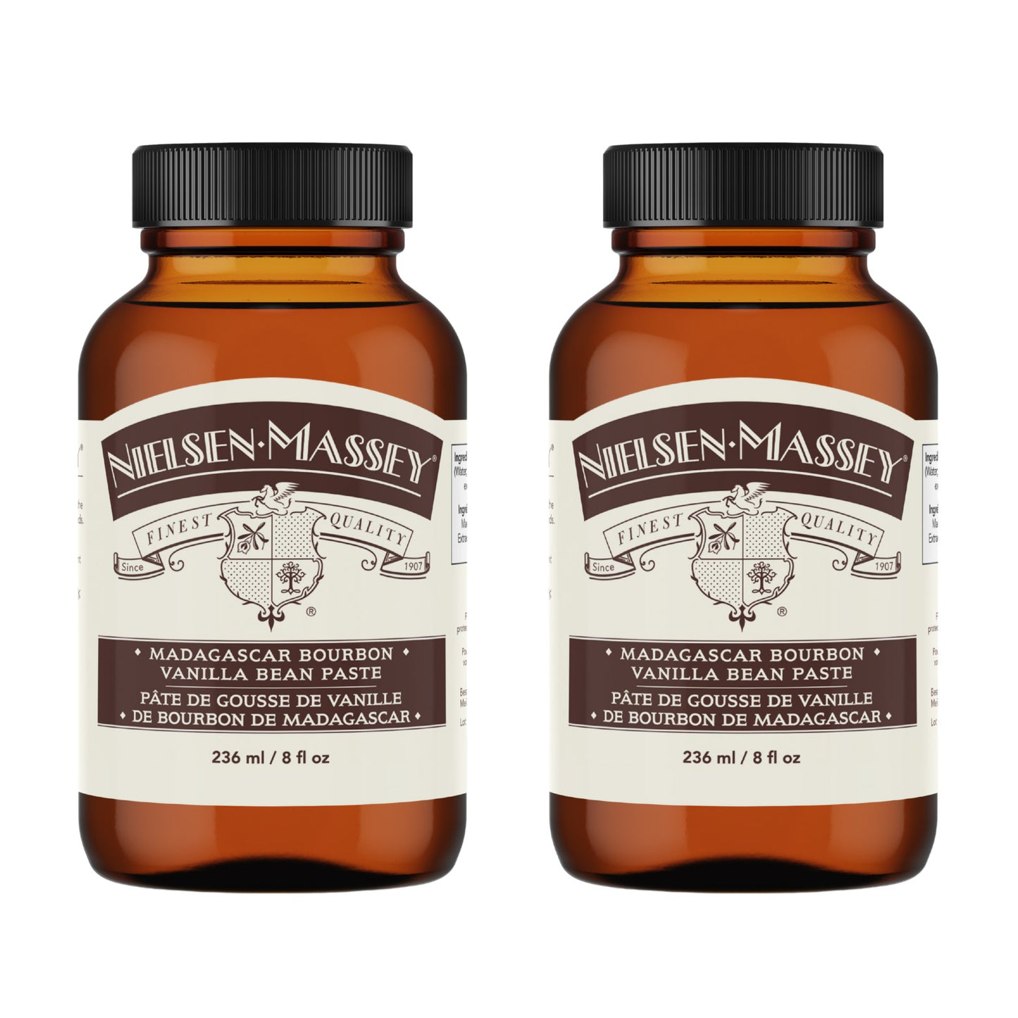 Nielsen-Massey Madagascar Bourbon Pure Vanilla Bean Paste, 2 × 236 mL - image 1
