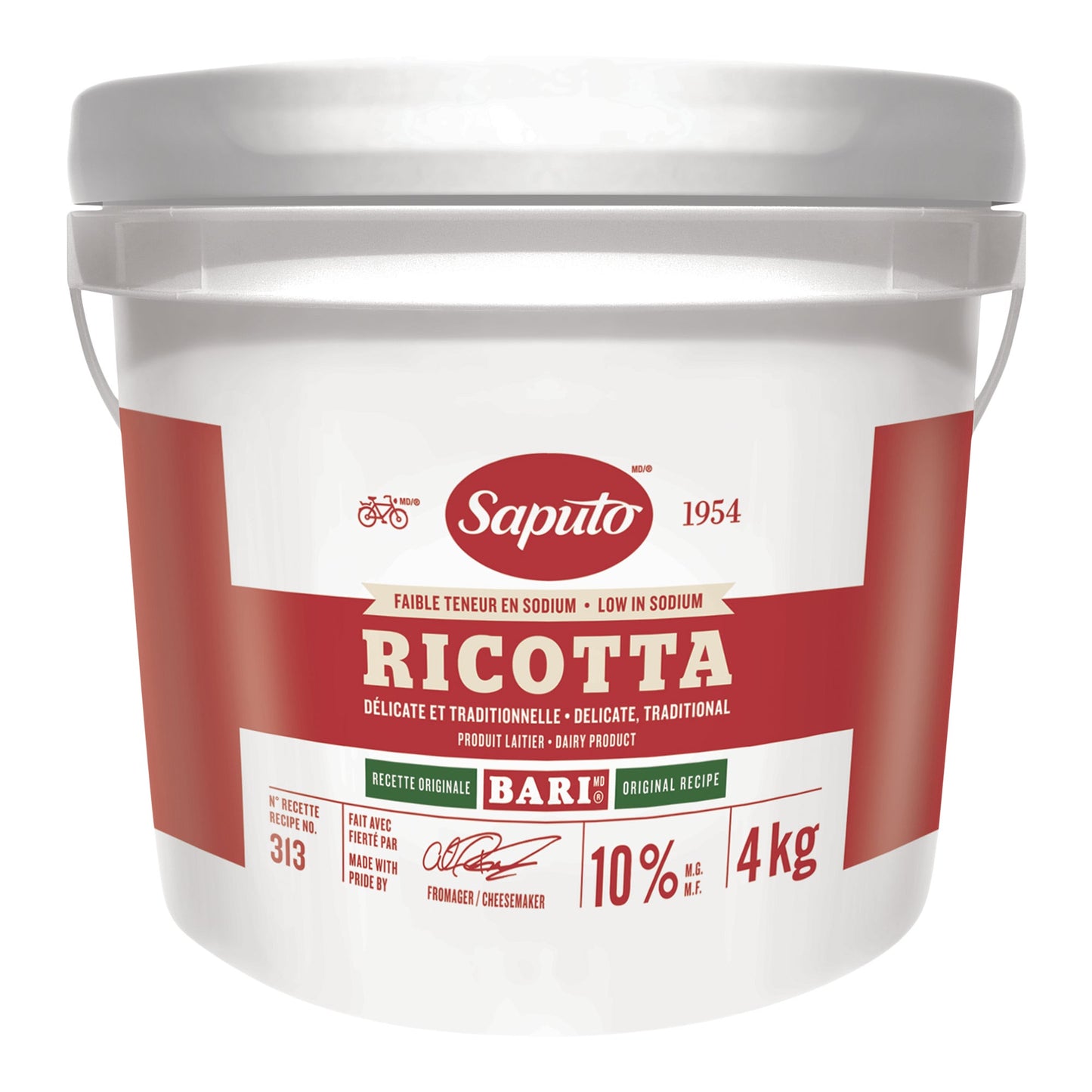 Saputo Ricotta, 4 kg - image 1