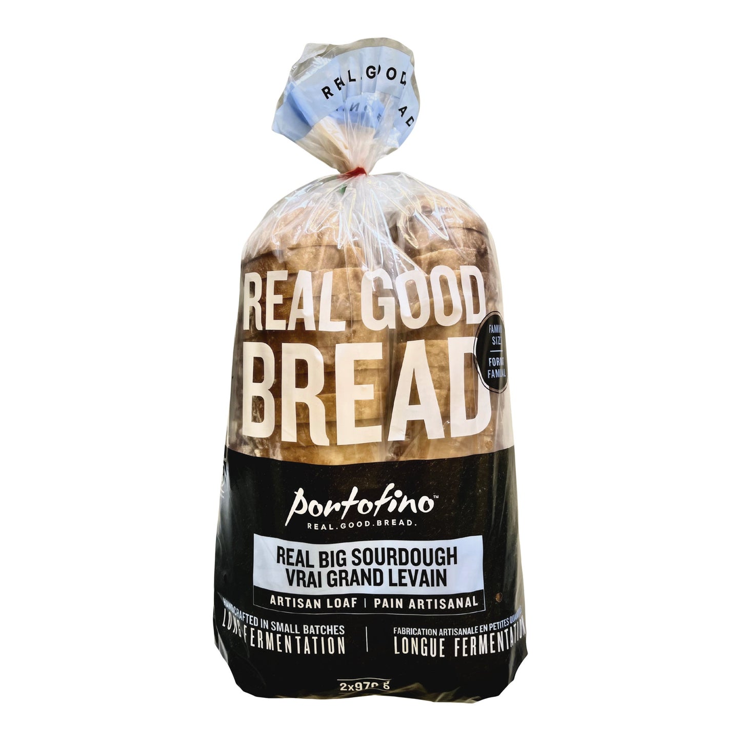 Portofino Real Big Sourdough Bread, 2 x 970 g - image 1