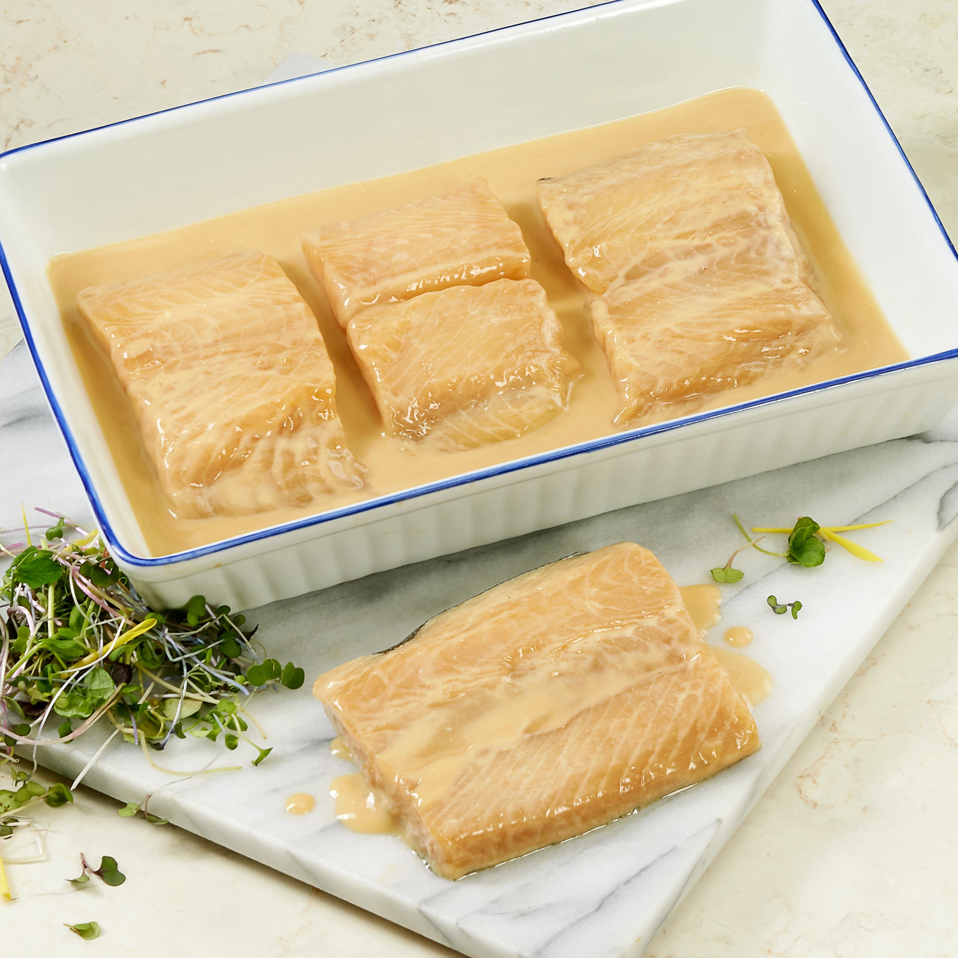 Miso Black Cod 7 oz Portions, 4.54 kg - image 2