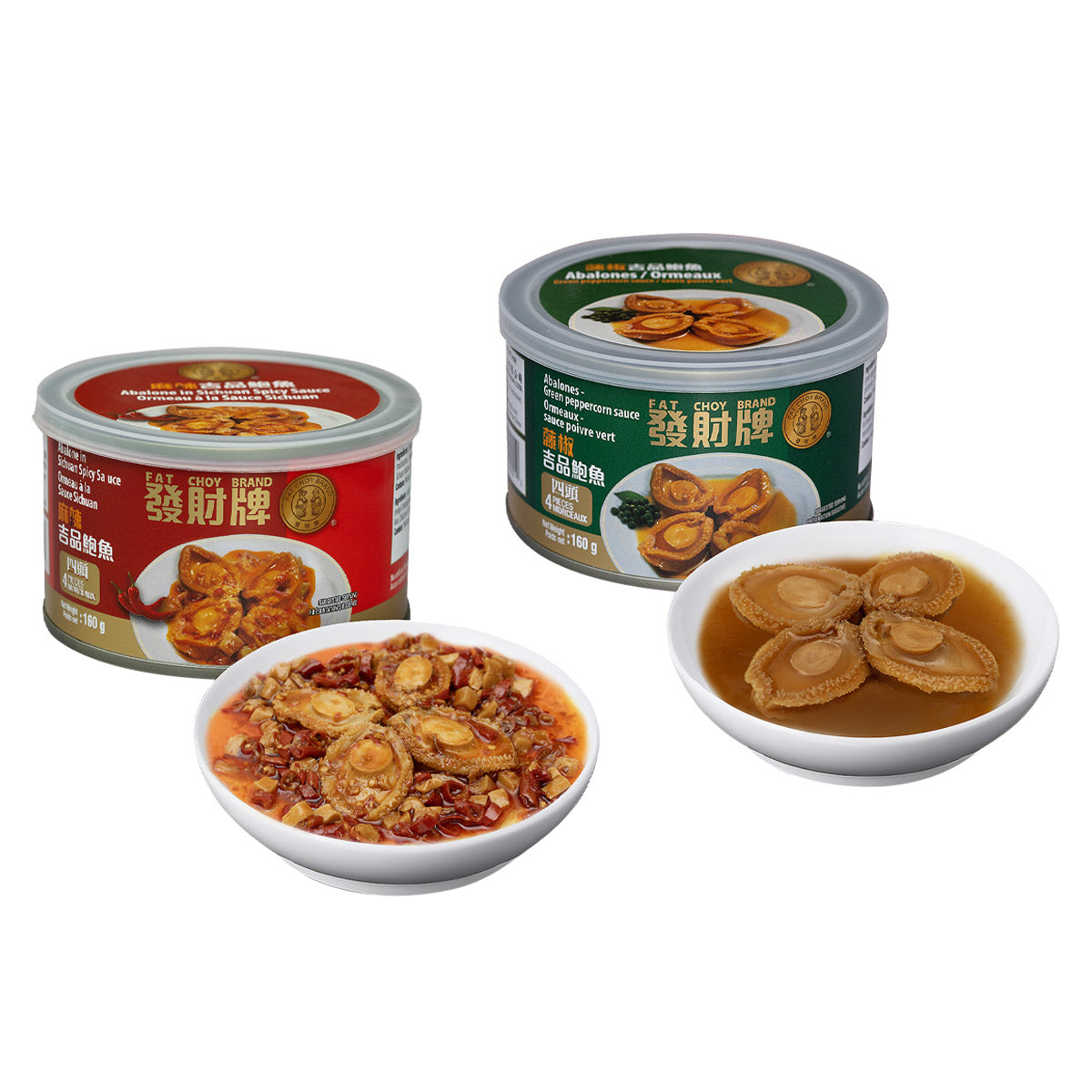 Fat Choy Brand's Spicy Sichuan and Green Peppercorn Abalones, 6 × 160 g - image 2