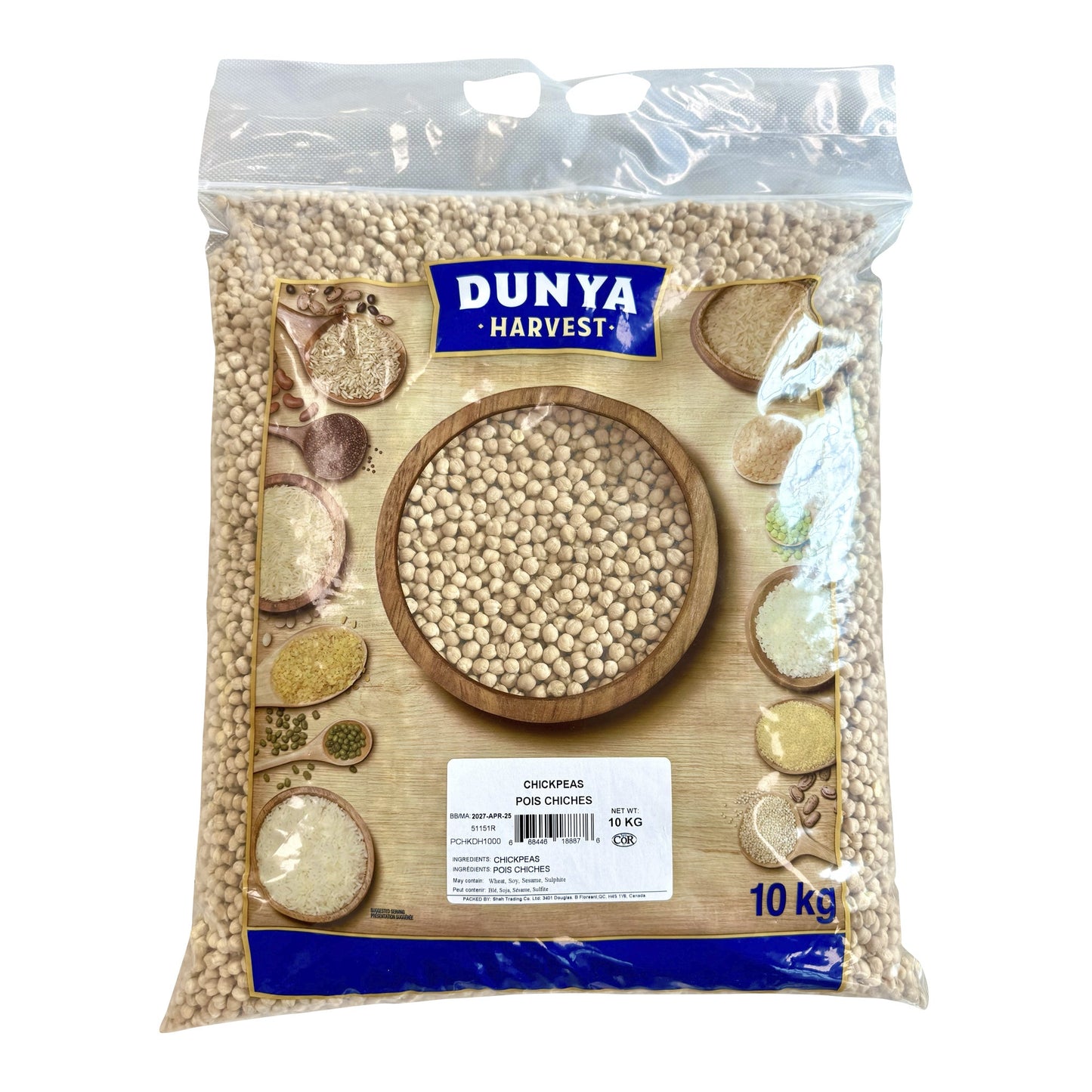 Dunya Harvest Chick Peas, 10 kg - image 1