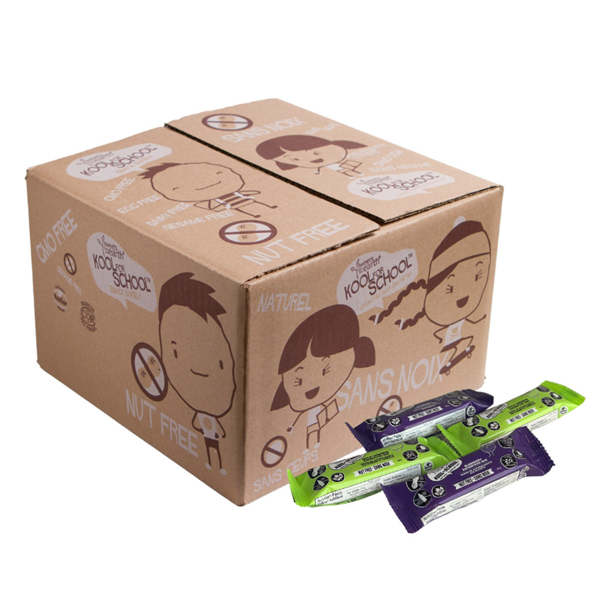 Sweets From the Earth – Kool For School Superfood Variety Pack, 128 × 30 g - image 1
