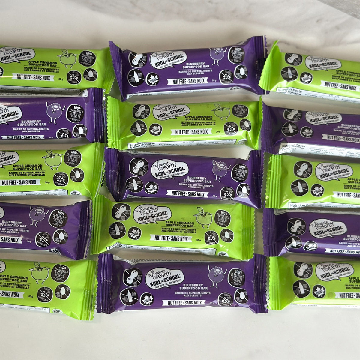 Sweets From the Earth – Kool For School Superfood Variety Pack, 128 × 30 g - image 2