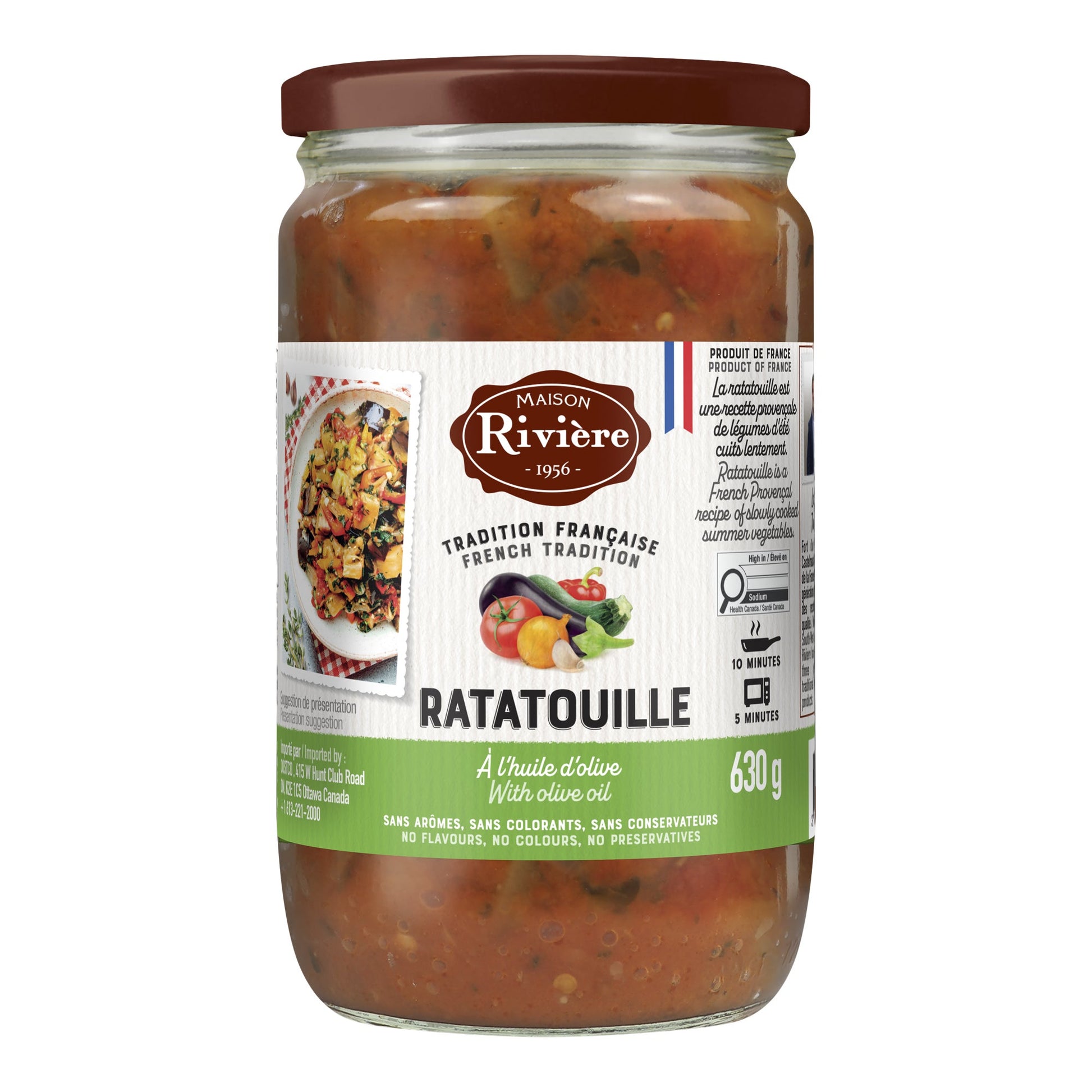 Maison Riviere Ratatouille 3 x 630g - image 1