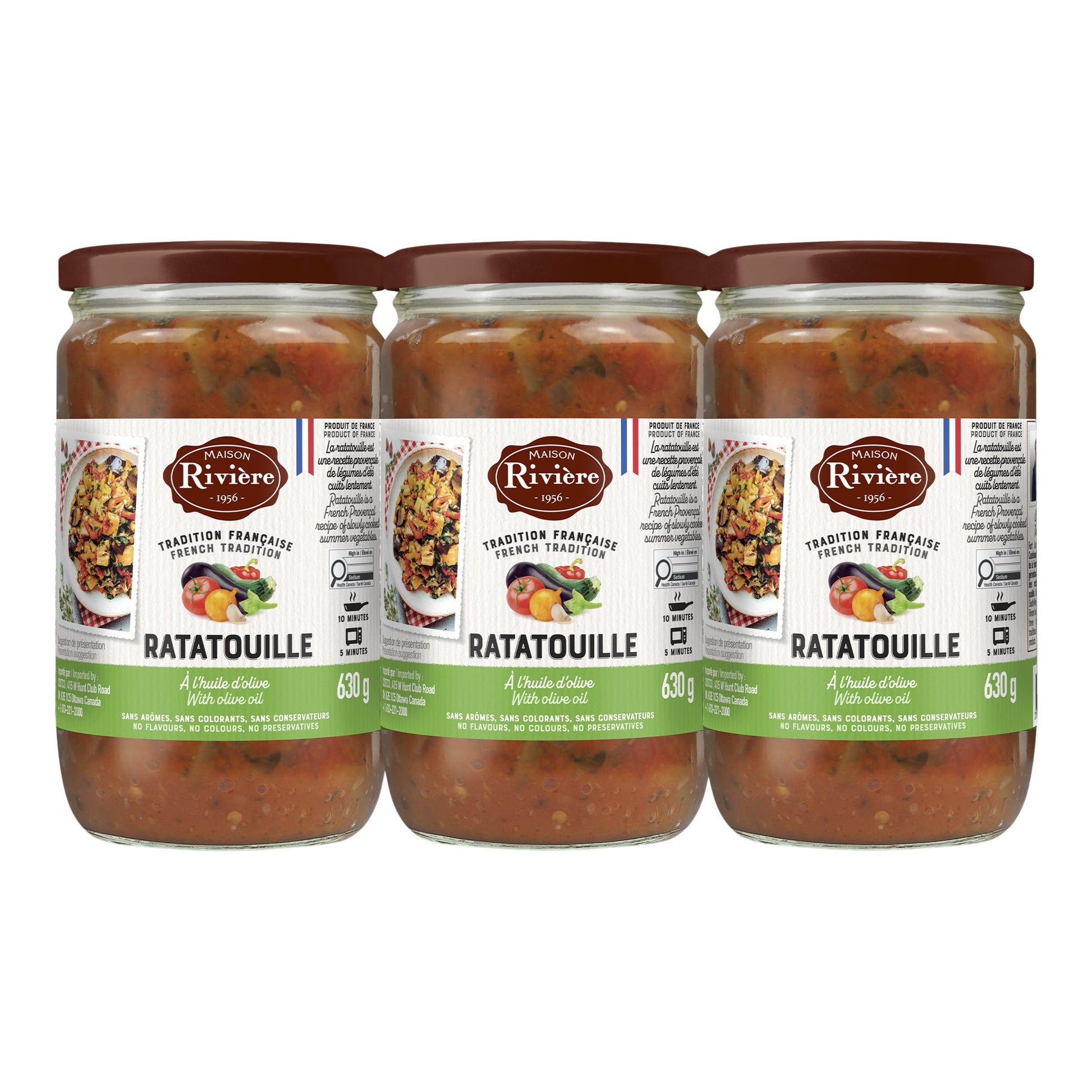 Maison Riviere Ratatouille 3 x 630g - image 3