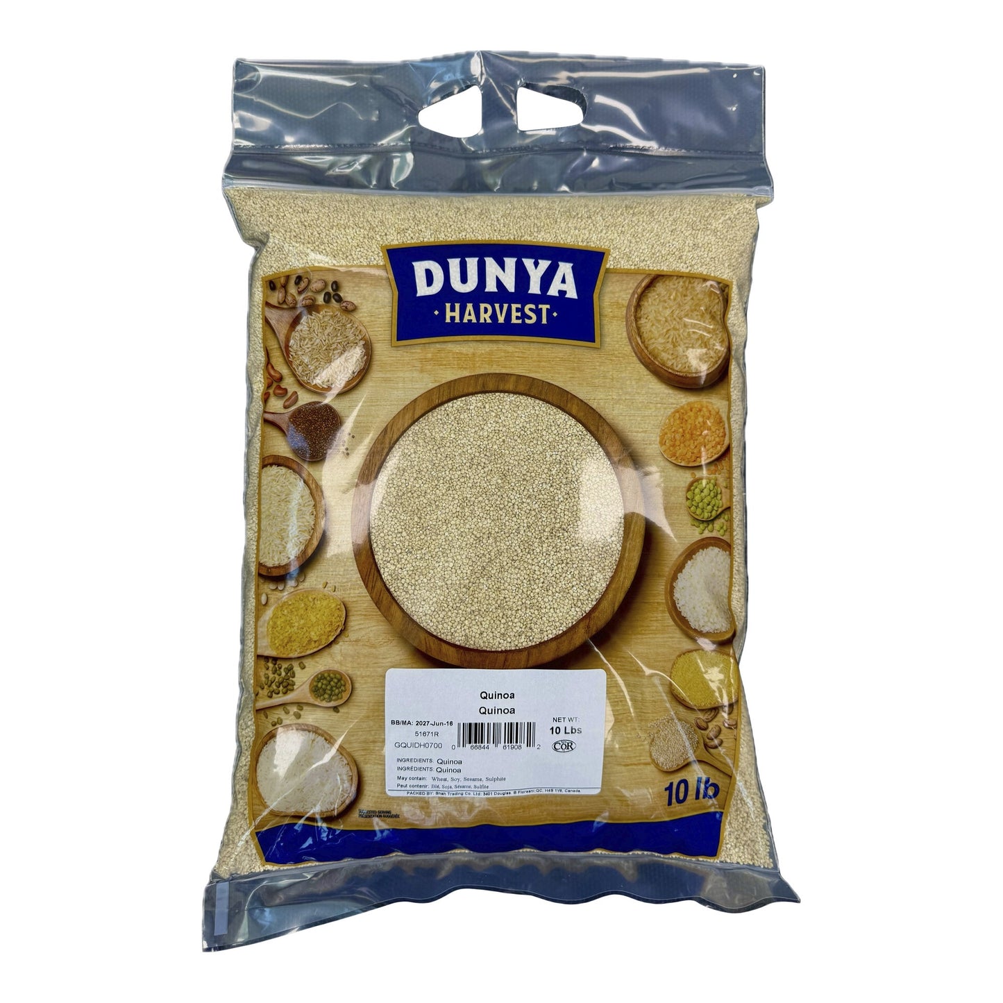 Dunya Harvest Quinoa, 4.54 kg - image 1