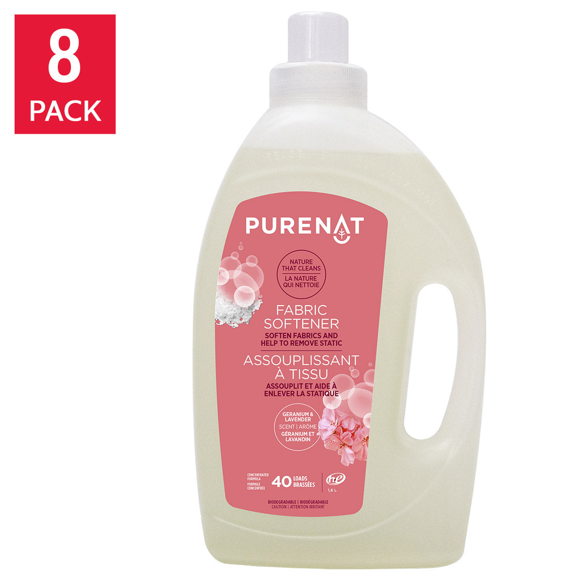 Purenat Fabric Softener, 320 wash loads - image 1