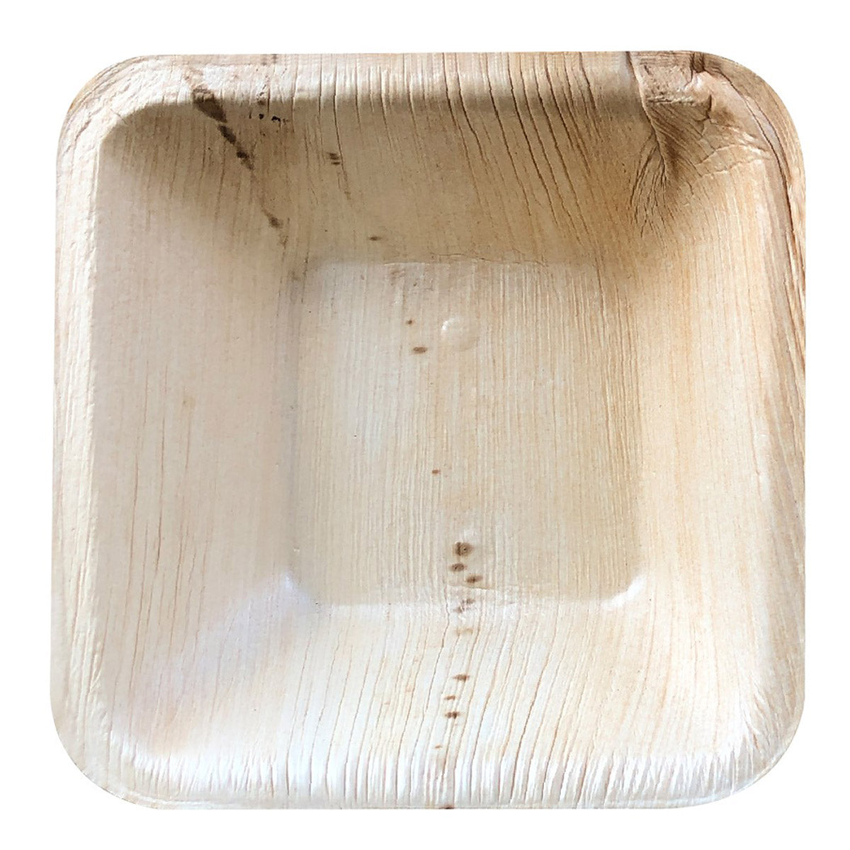 Bio Mart Areca Palm Leaf 4 in. Square Bowl 3.3 oz, Pack of 100 - image 1