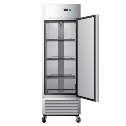 Hisense 27 in. 20 cu ft. Stainless Steel Frost-Free Commercial Freezer - image 5