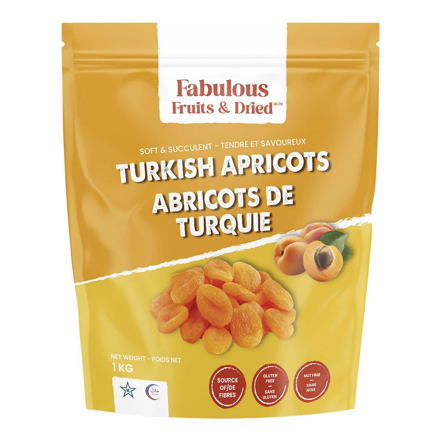 Fabulous Dried Apricots 1kg - image 1