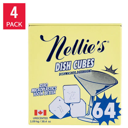 Nellie's Dish Cubed Pre-measured Dishwasher Detergent, 256 count - image 1