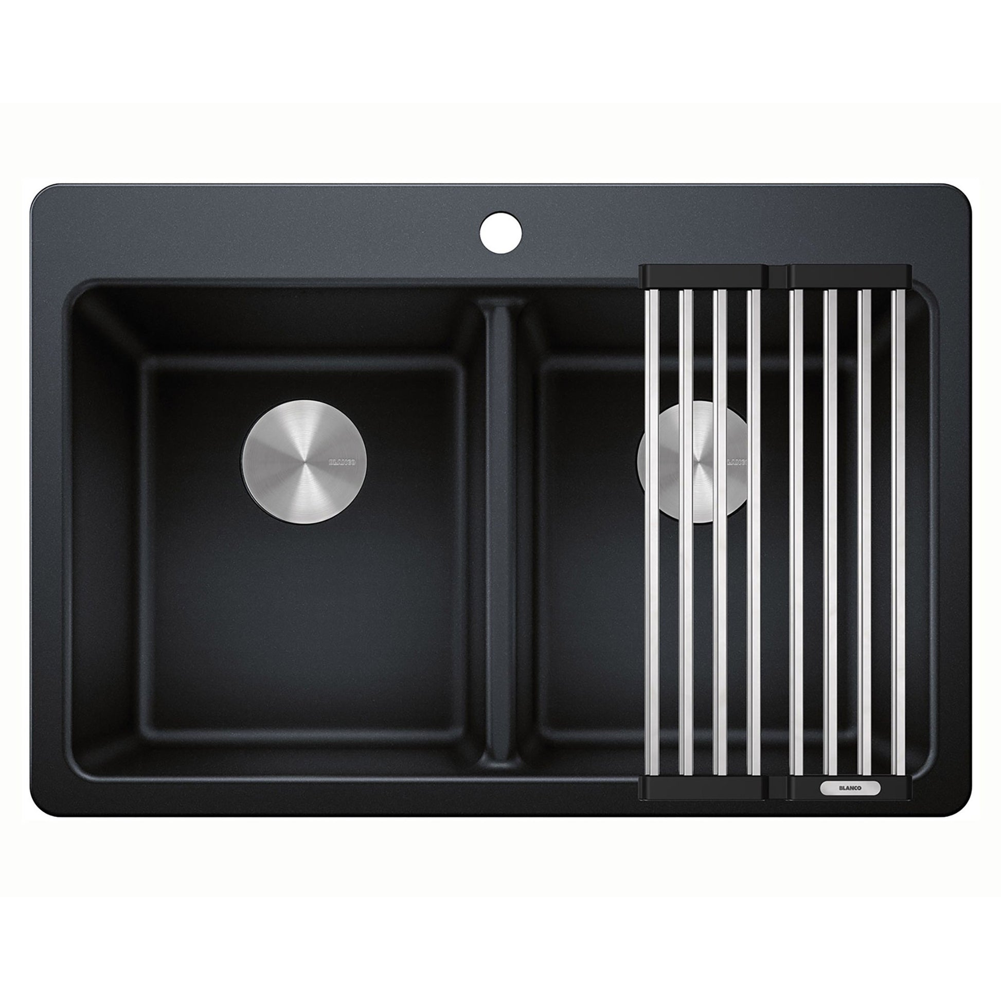 Blanco Homestyle 30.5 in. Double Bowl SILGRANIT Kitchen Sink - image 4