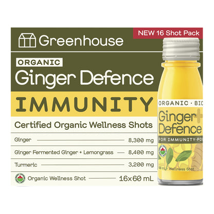 Greenhouse Ginger Defence Shots  16 x 60 mL - image 1