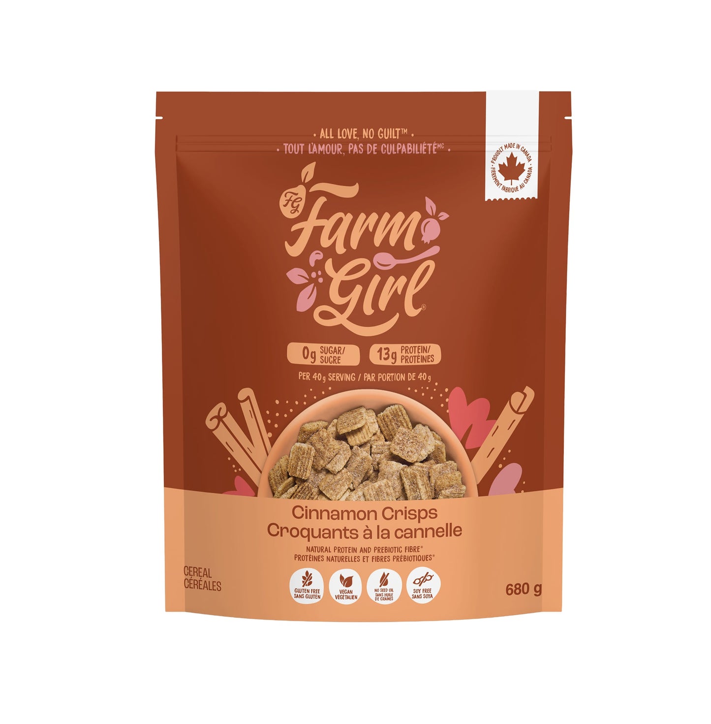 Farm Girl Cinnamon Crisps, 680 g - image 1
