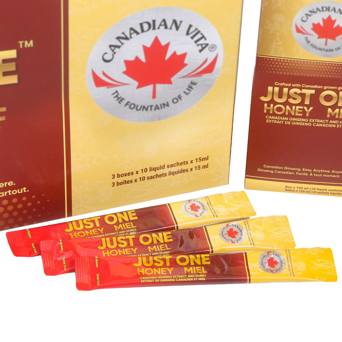 Canadian Ginseng Extract and Honey, 60 x 15 mL - image 3