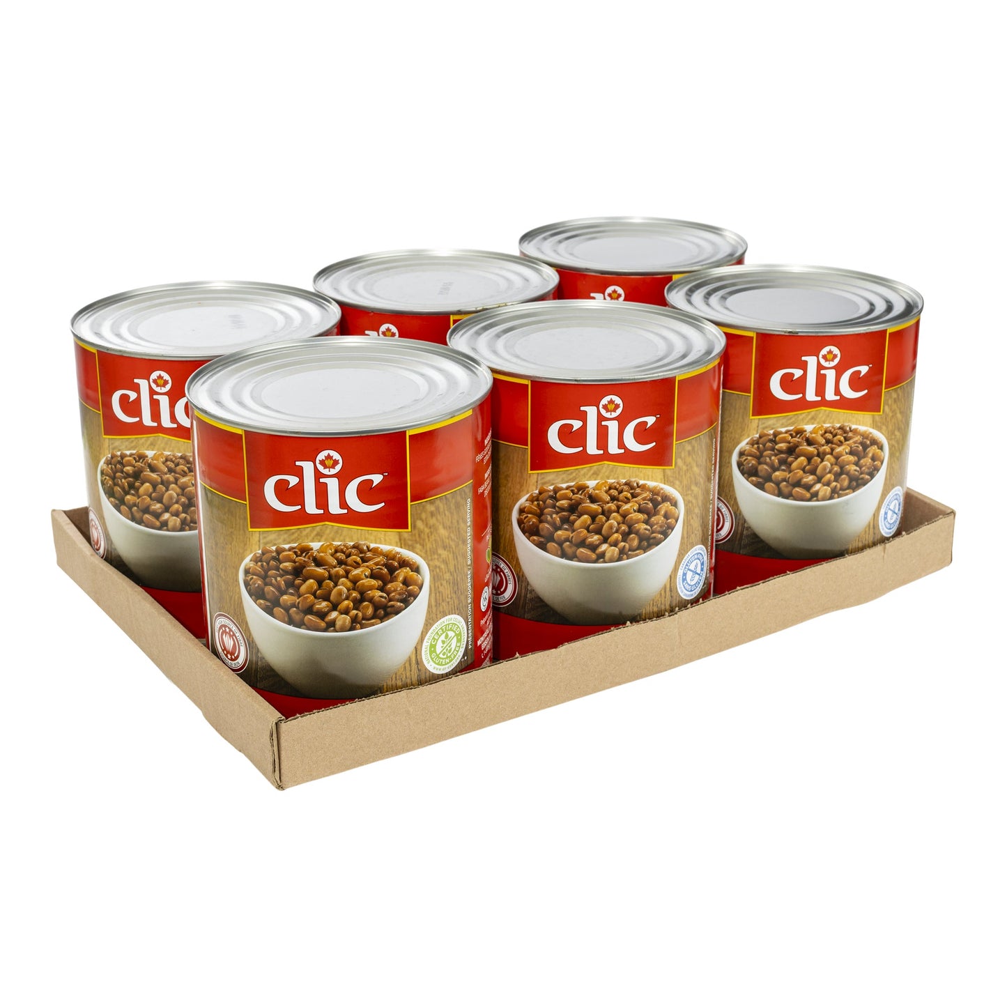 Clic Faba Beans, 6 x 2.84L - image 1
