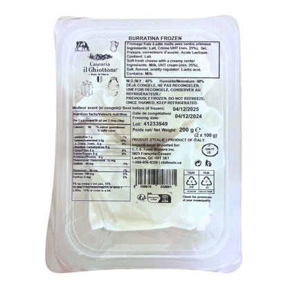 Burratina Frozen Burrata 27 x (2 x 100 g) - image 4