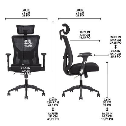 TrueWellness Mesh Office Chair - image 2