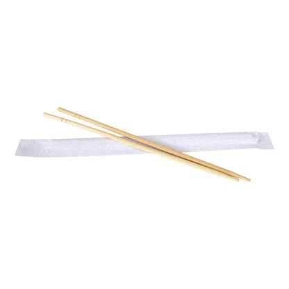 Individually Wrapped Bamboo 8.85" Round Chopsticks, Pack of 1000 - image 3