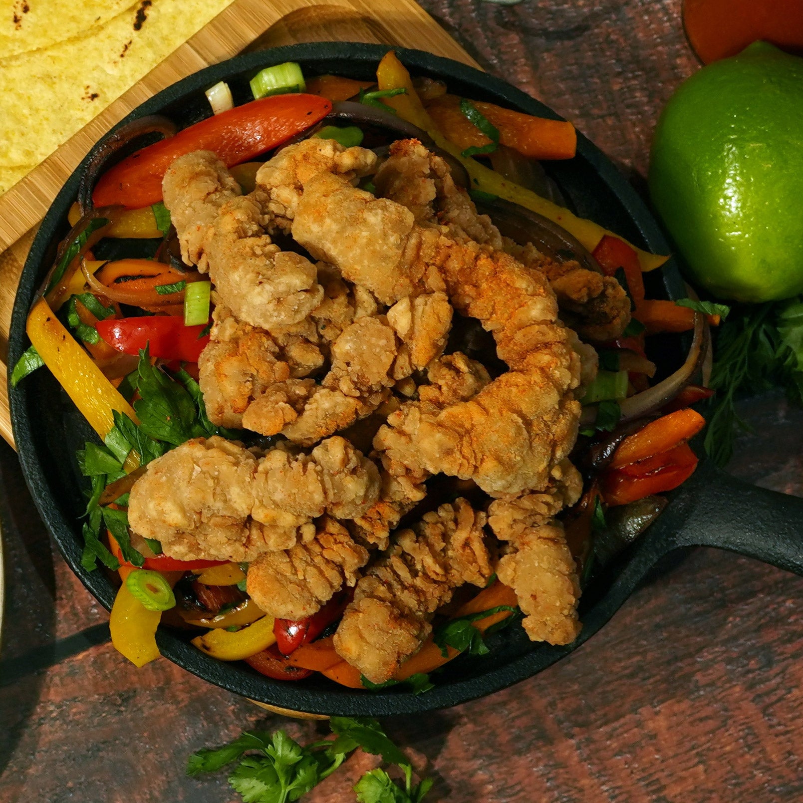 Kapow Battered Beef Strips, Par-Fried, 6 × 500 g - image 2