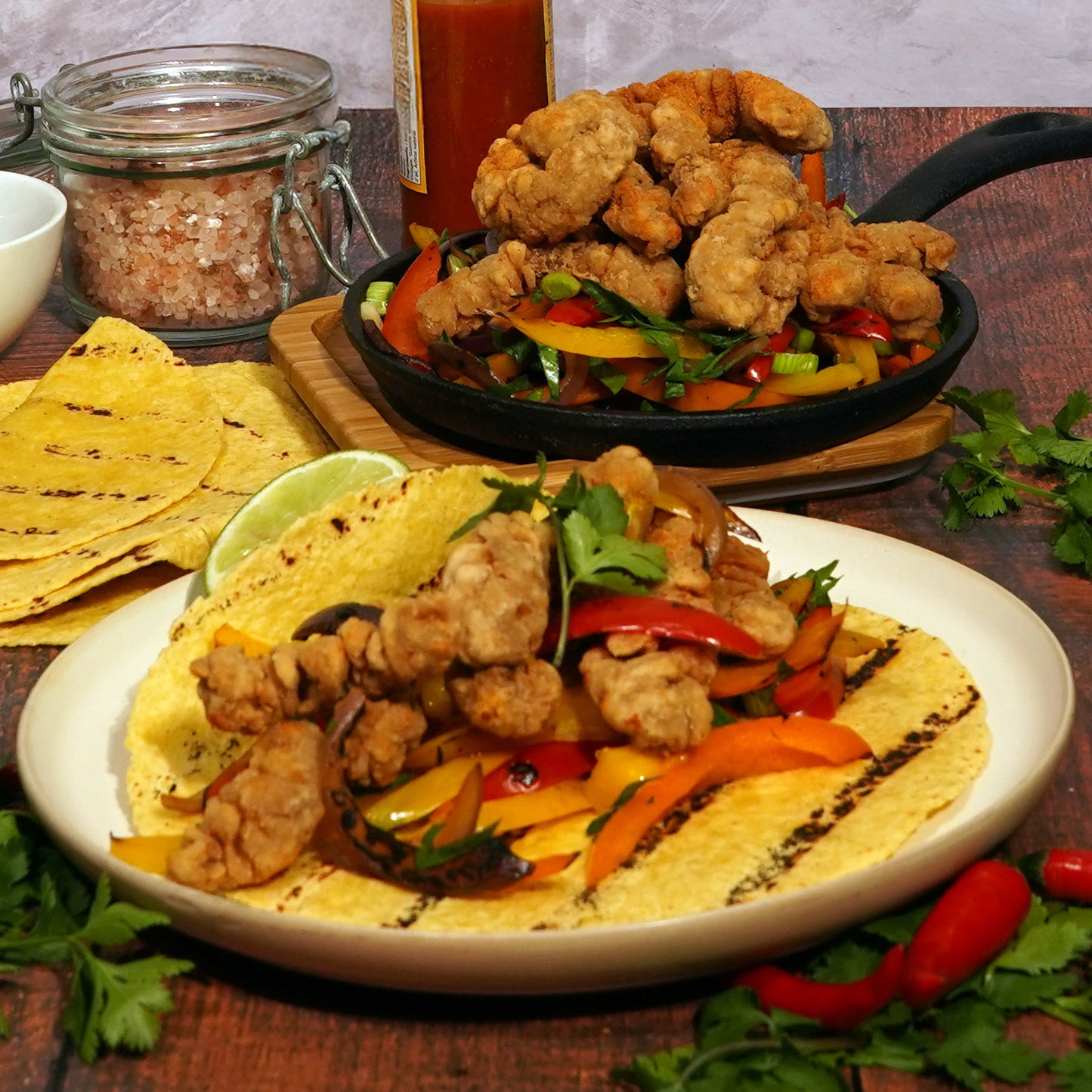 Kapow Battered Beef Strips, Par-Fried, 6 × 500 g - image 3
