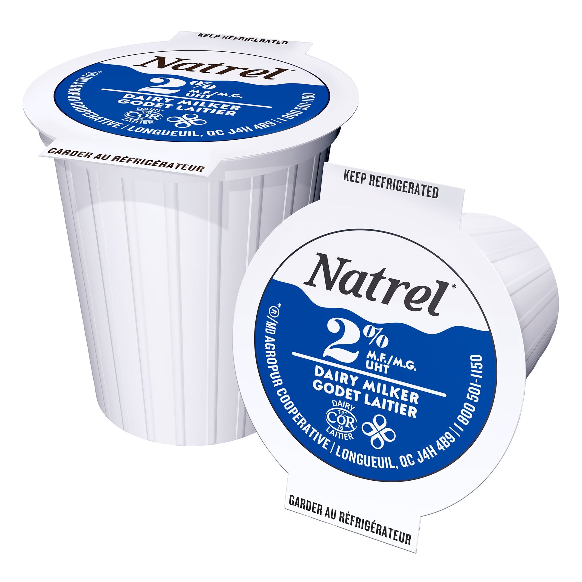 Natrel 2% Dairy Milker, 160 × 9 mL - image 1