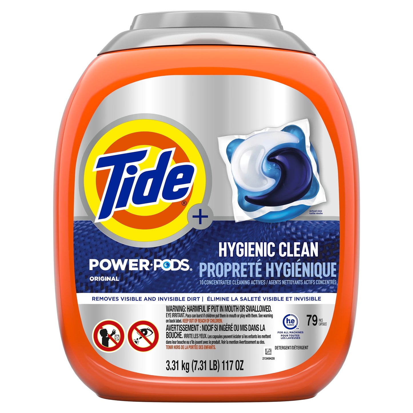 Tide Pods Hygienic Clean, pack of 79 - image 1