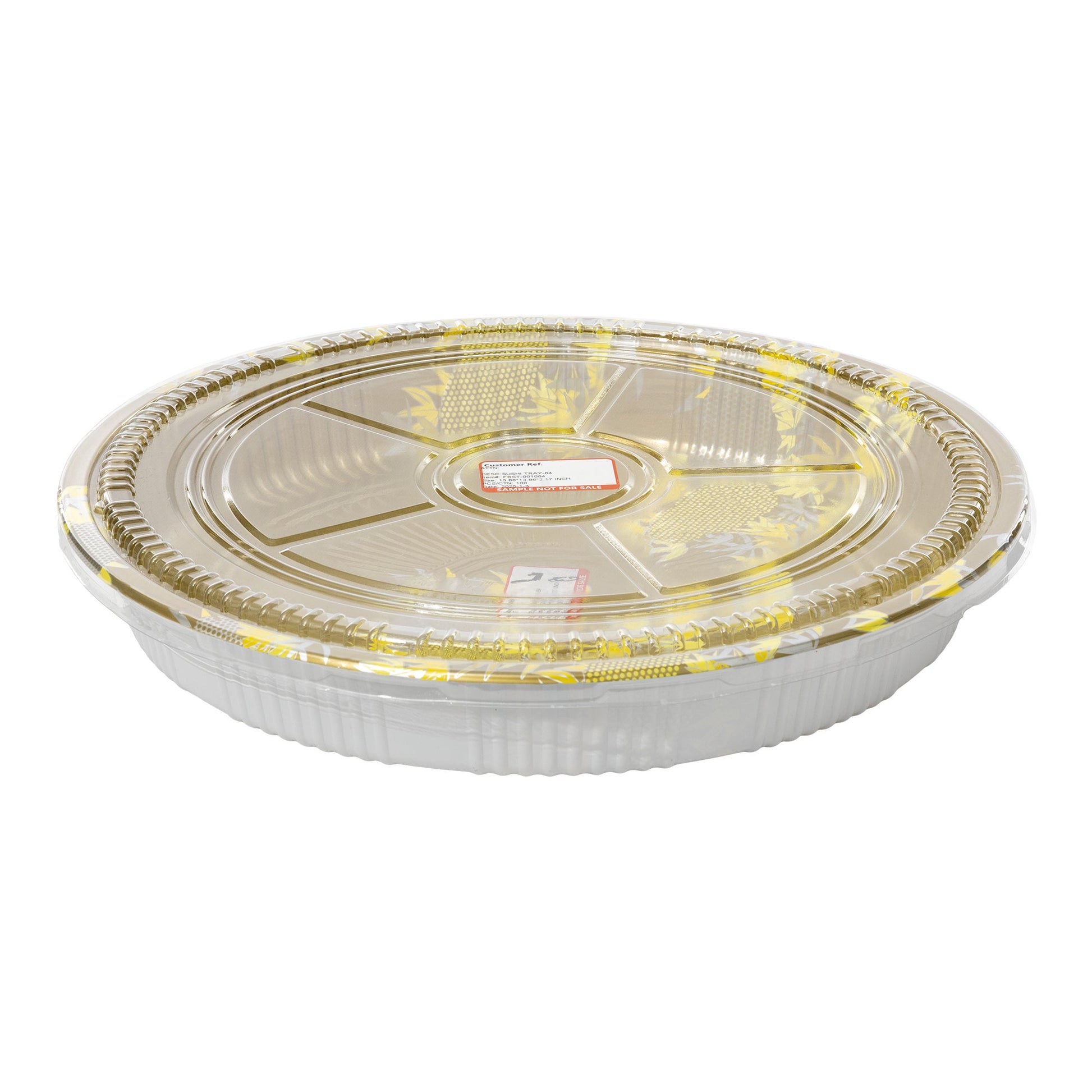 Large Sushi Platter Combo With Lid, Pack of 70 - image 2
