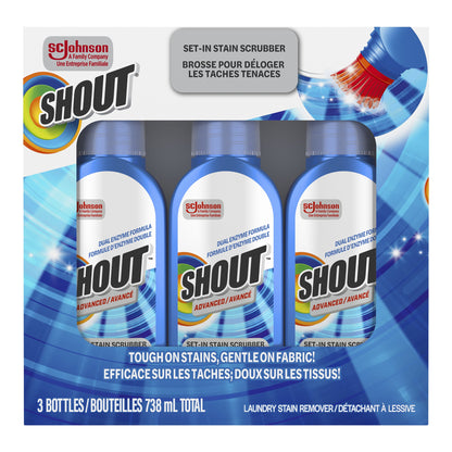 Shout Advanced Stain Remover Gel Brush 246 mL, 3-pack - image 1