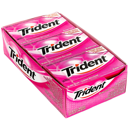 Trident Bubblegum, 12 × 14 pieces — product image