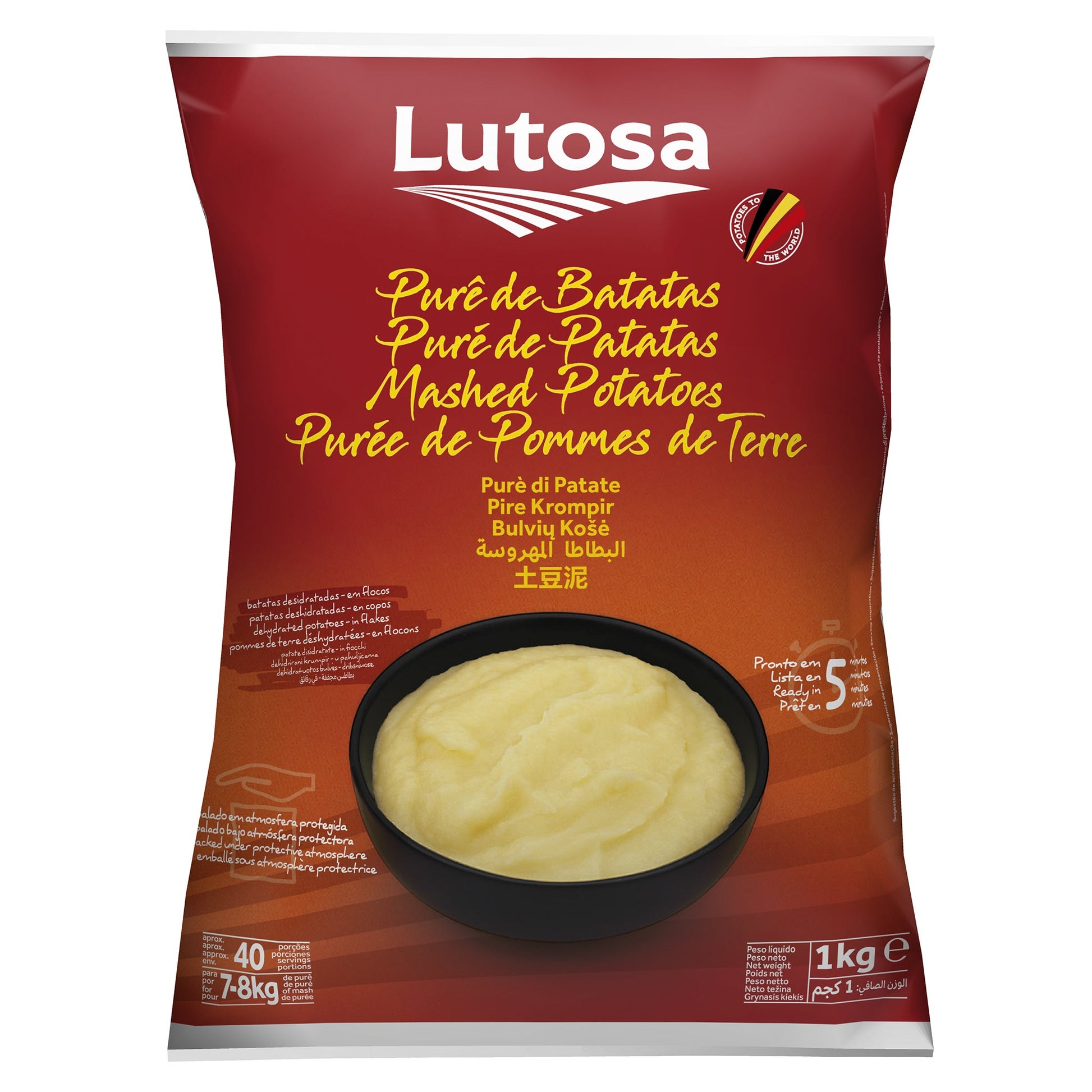 Lutosa Potato Flakes, 6 x 1 kg - image 2