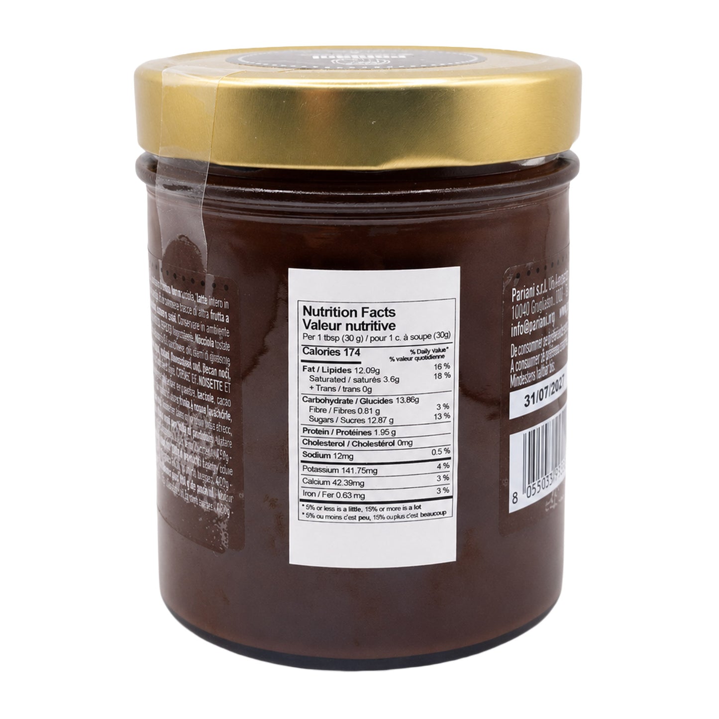 Pariani Hazelnut and Cocoa Cream, 2 × 450 g - image 3