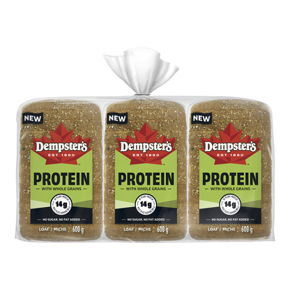 Dempster's Protein bread, 3 x 600 g - image 2