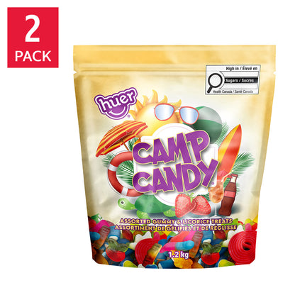 Huer - Assorted Gummy and Licorice Treats, 2 × 1.2 kg - image 1