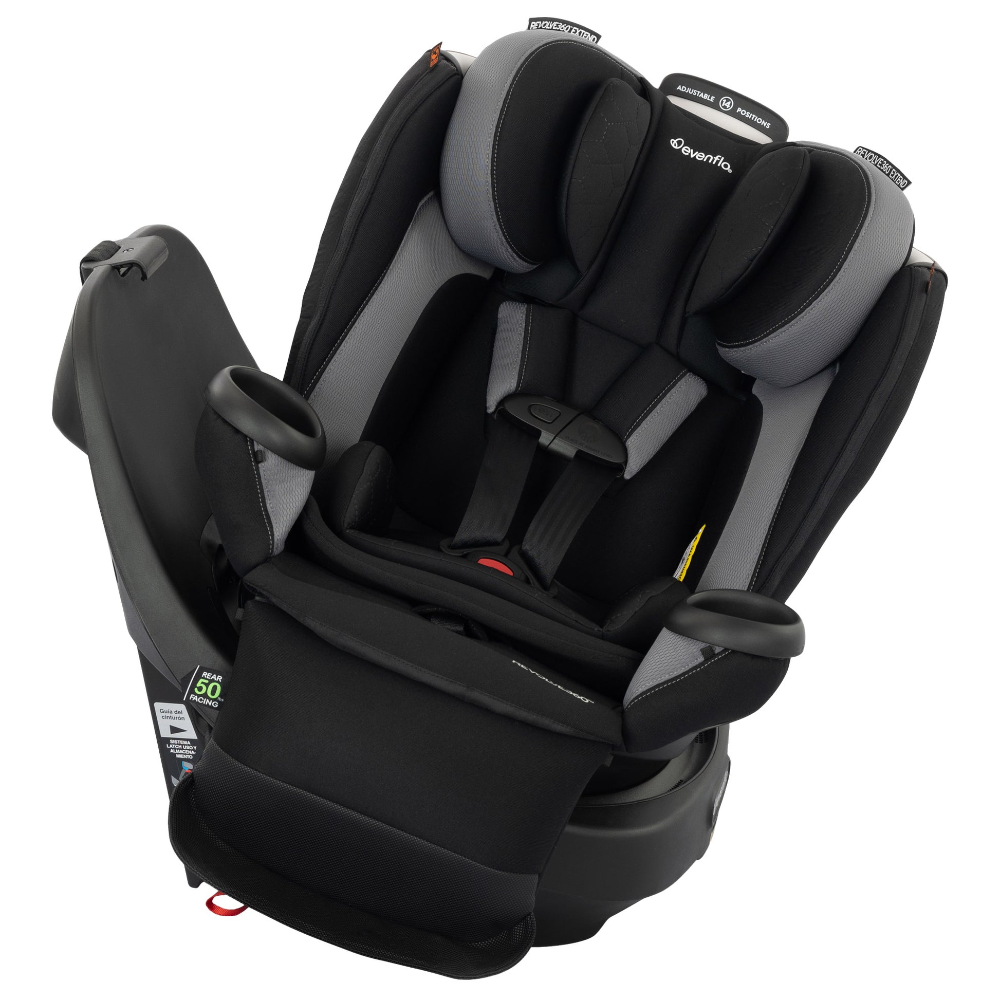 Evenflo - Revolve 360 All-In-One Car Seat, with Quick Clean Cover - image 2