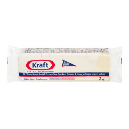 Kraft Swiss Ribbon Slices 2 kg - image 1